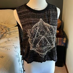 Free people knit tank size small